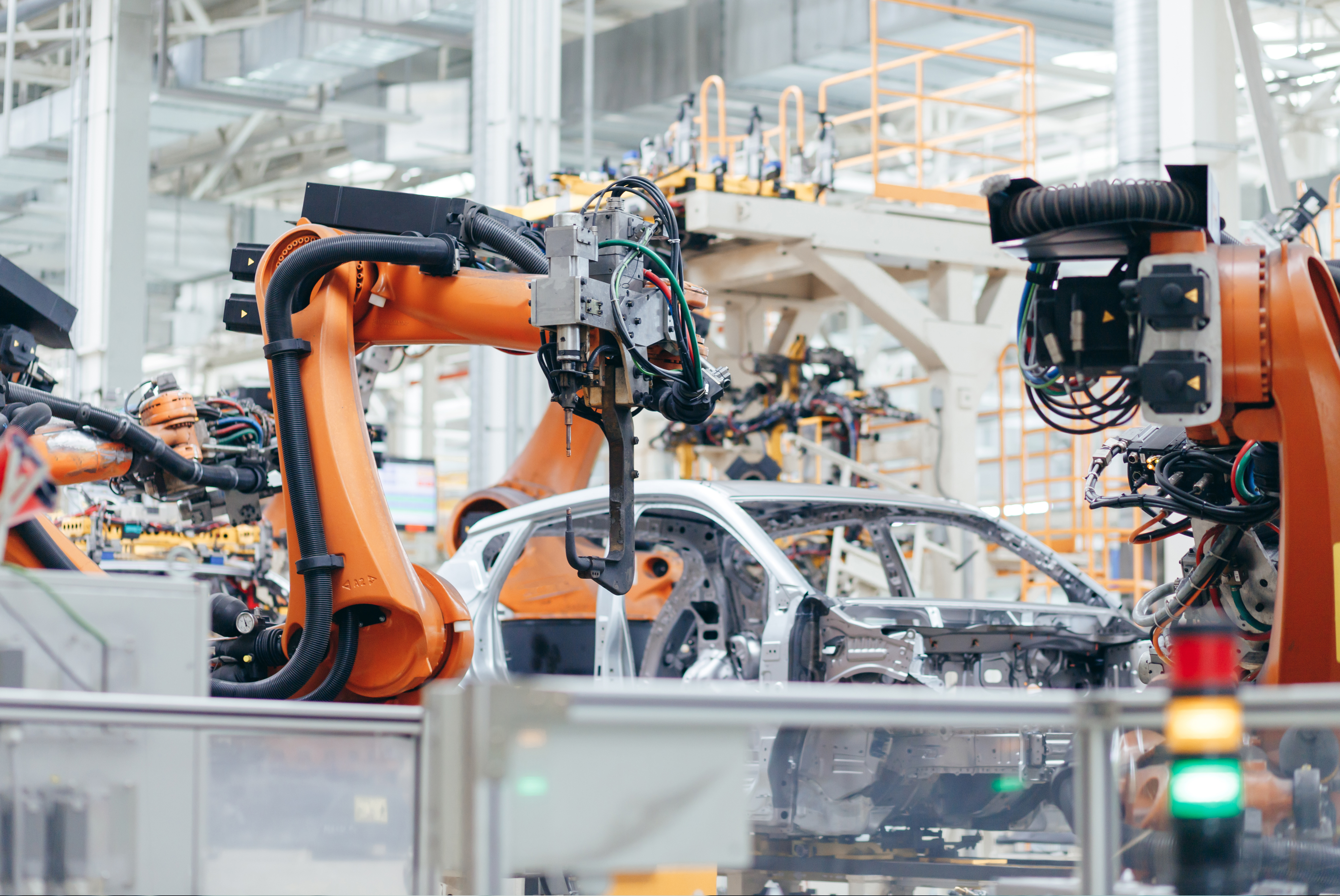 Robo manufacturing at Car Factory
