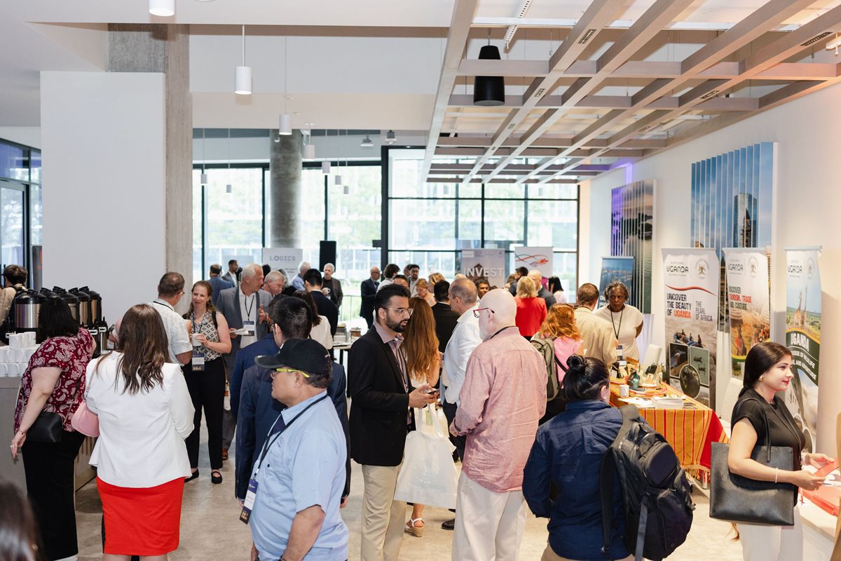 The capacity crowd at our Leaders in Export Excellence event.