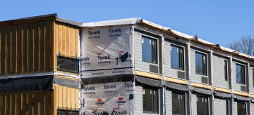 Under construction housing ready to go up in the GTA.