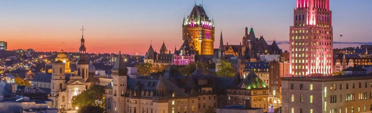 Quebec City at dawn