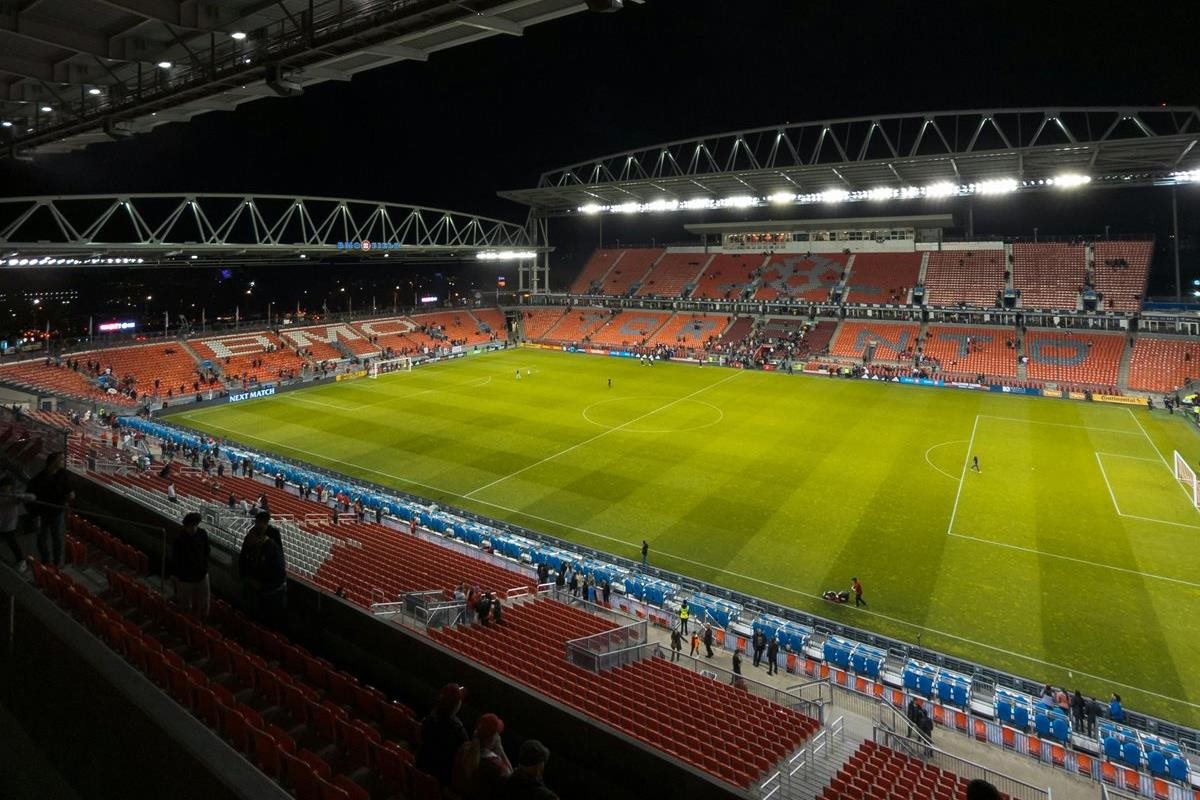 BMO Field, home of Toronto's games in the 2026 World Cup