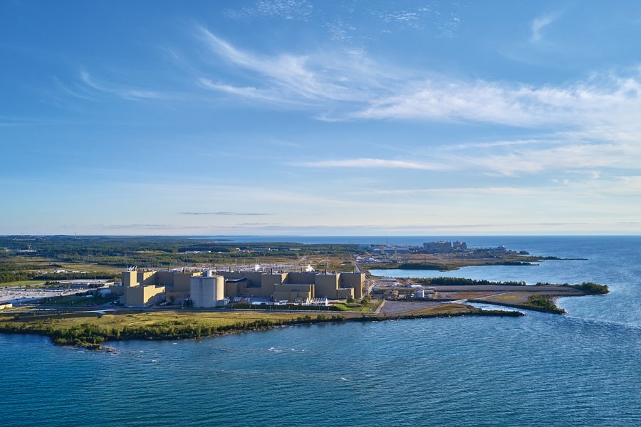 The Bruce Power facility.