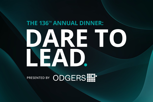 The lockup for the 2026 Annual Dinner.