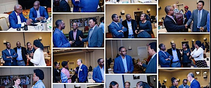 Photo collage of Africa Day and the Black Entrepreneurship Initiative