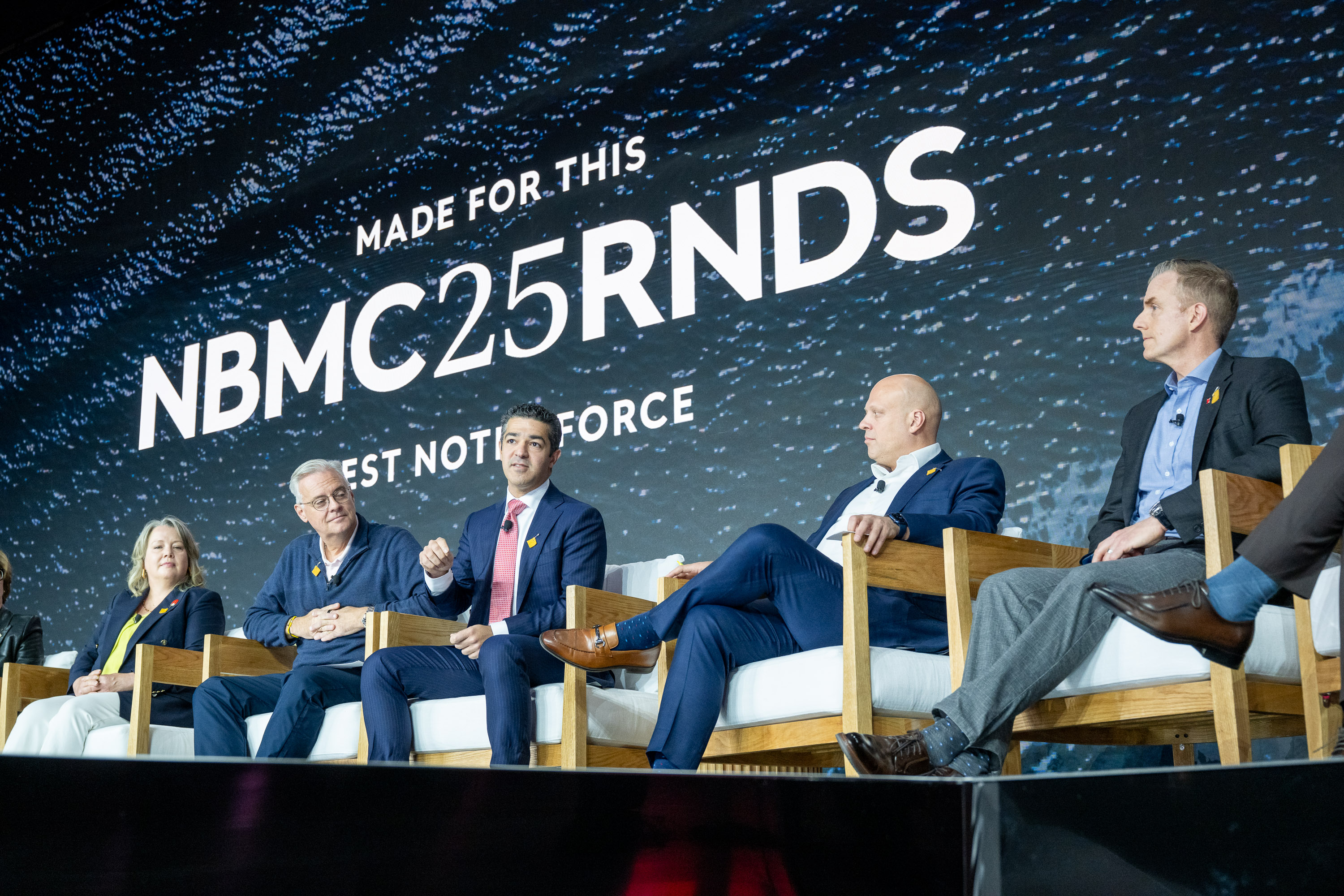 Scotiabank Pouya Zanganeh on stage