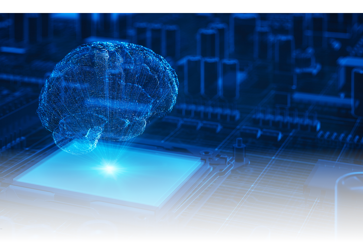 An AI brain positioned CPU.
