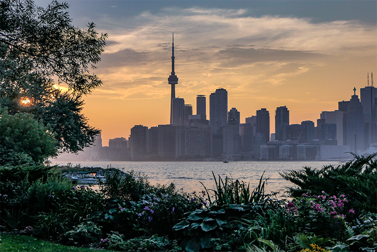 Toronto from the Island