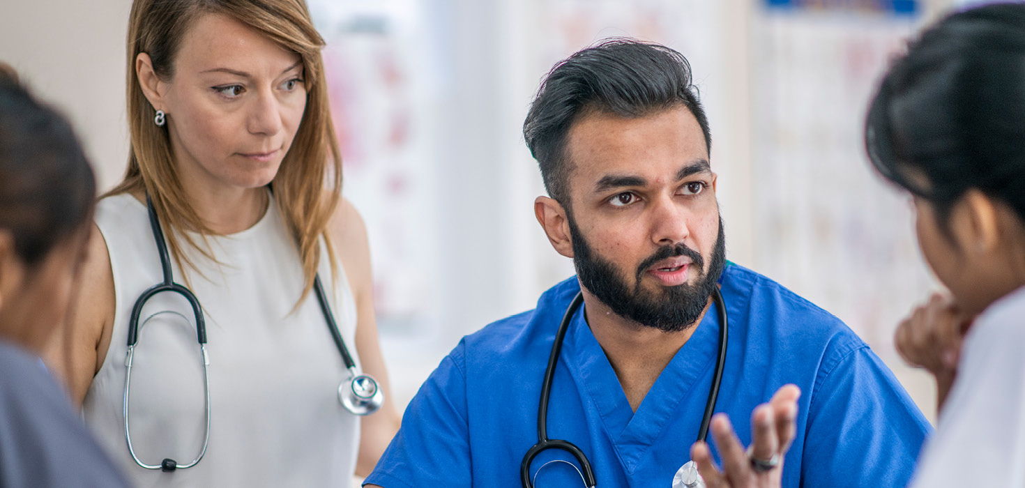 Doctors conferring