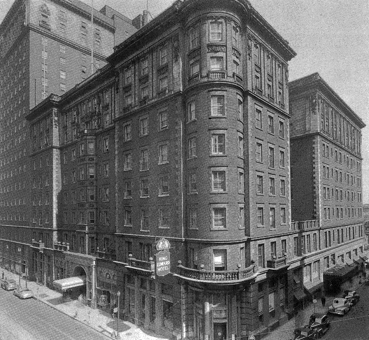 The King Edward Hotel, in its original construction.