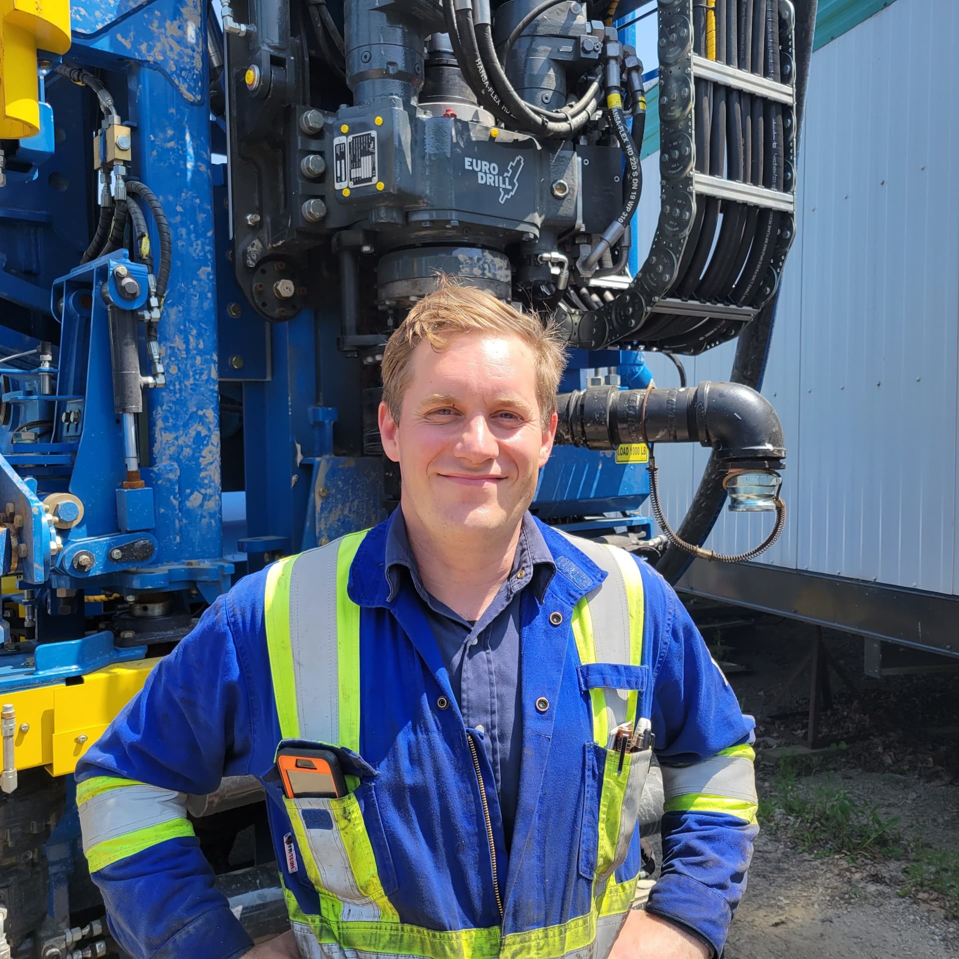 Andrew Selke, Heavy Equipment Technician at Geosource