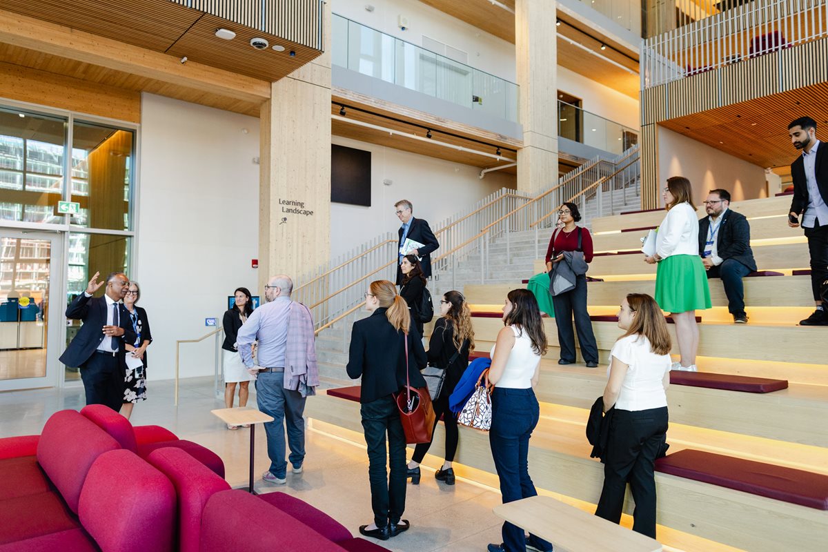 A tour of George Brown College's Limberlost Place.